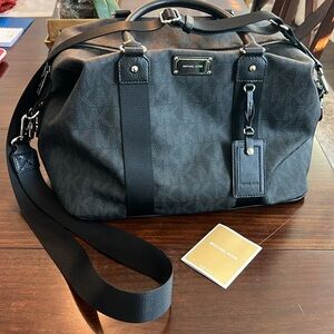 New Never Used - Authentic Michael Kors Weekend Duffle